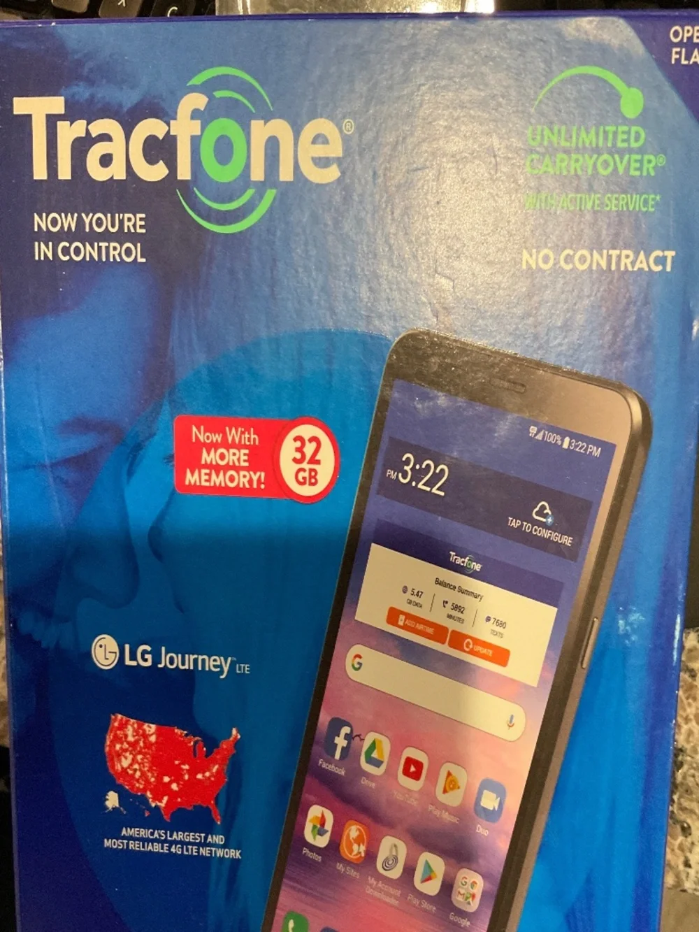 Tracfone. LG Journey.